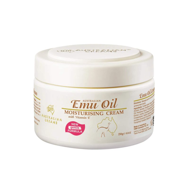 G&M-Australian Emu Oil Moisturising Cream With Vitamin E 250g