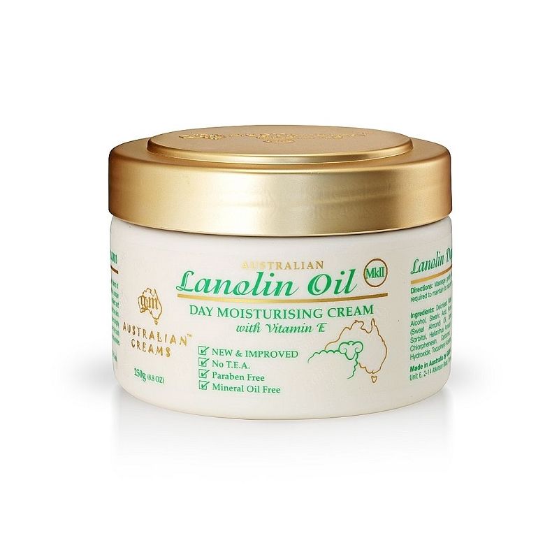 G&M-Australian Lanolin Oil Moisturising Cream With Vitamin E MKII 250g