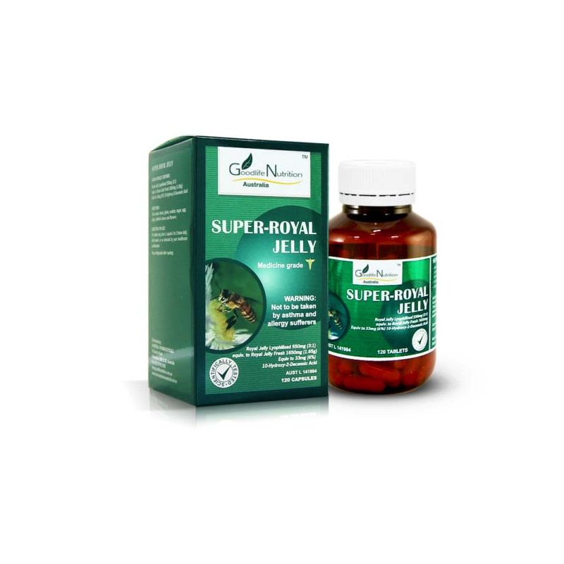 Goodlife Nutrition-Super Royal Jelly 120 Capsules