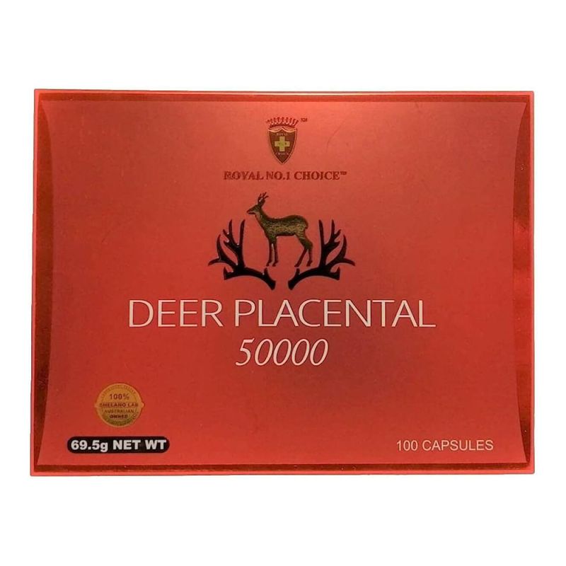 Royal Choice-Deer Placental 50000 100 Capsules