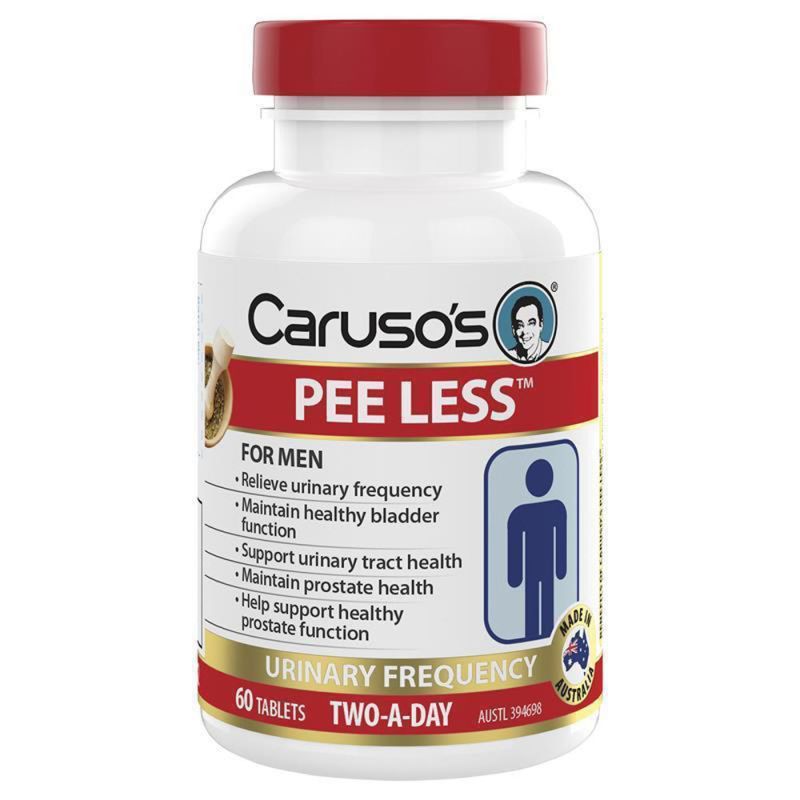 Caruso's Natural Health-Pee Less 60 Tablets