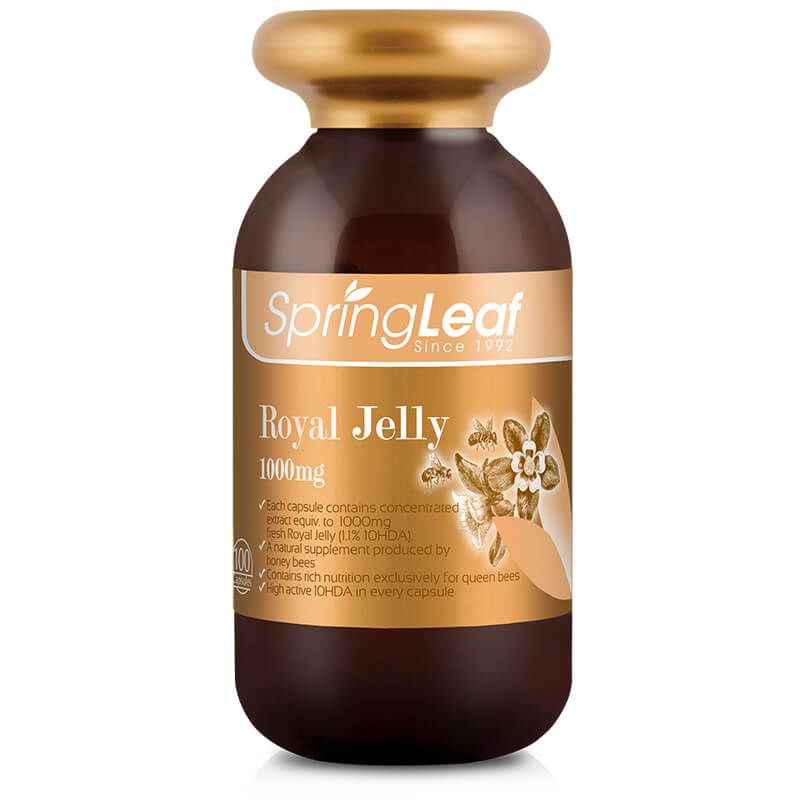 Springleaf Royal Jelly 1000mg 100 Capsules