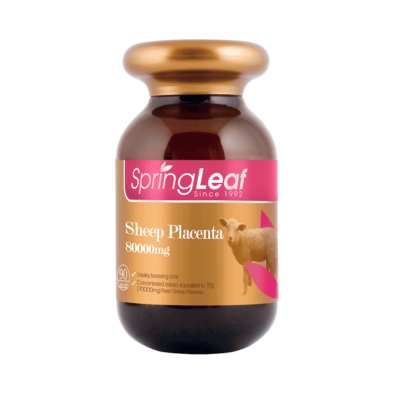 Springleaf-Sheep Placenta 80000mg 90 Capsules