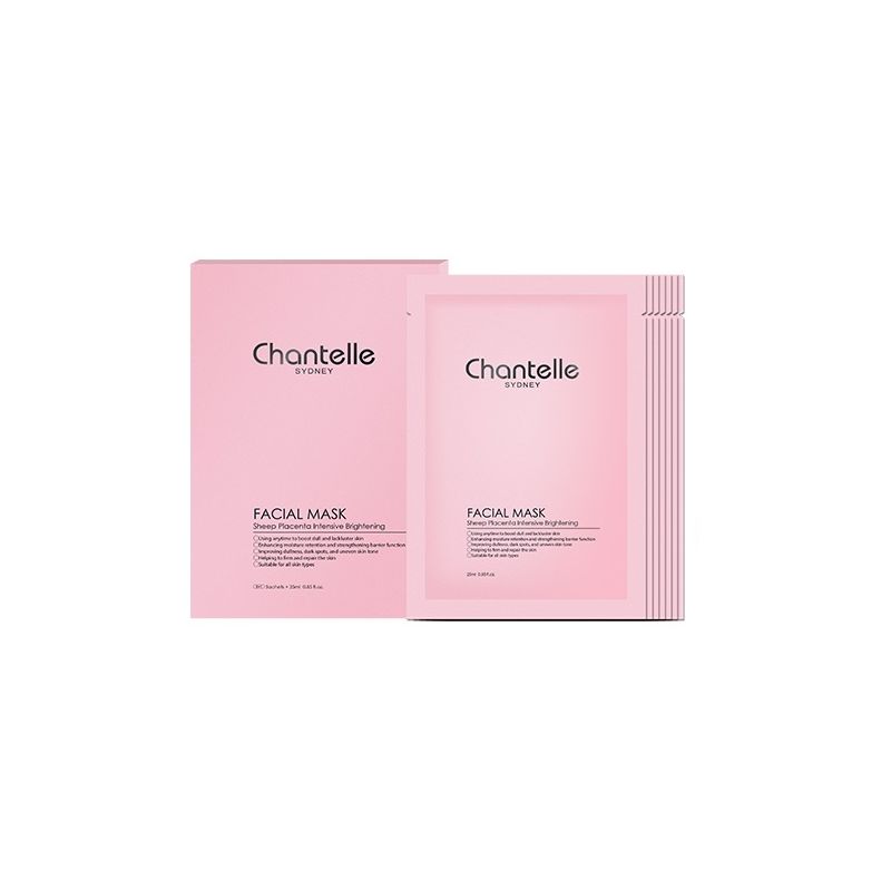 Chantelle Sydney-Sheep Placenta Intensive Brightening Facial Mask 5 X 25ml