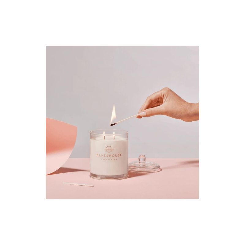Glasshouse Fragrances-Forever Florence Triple Scented Soy Candle 380g