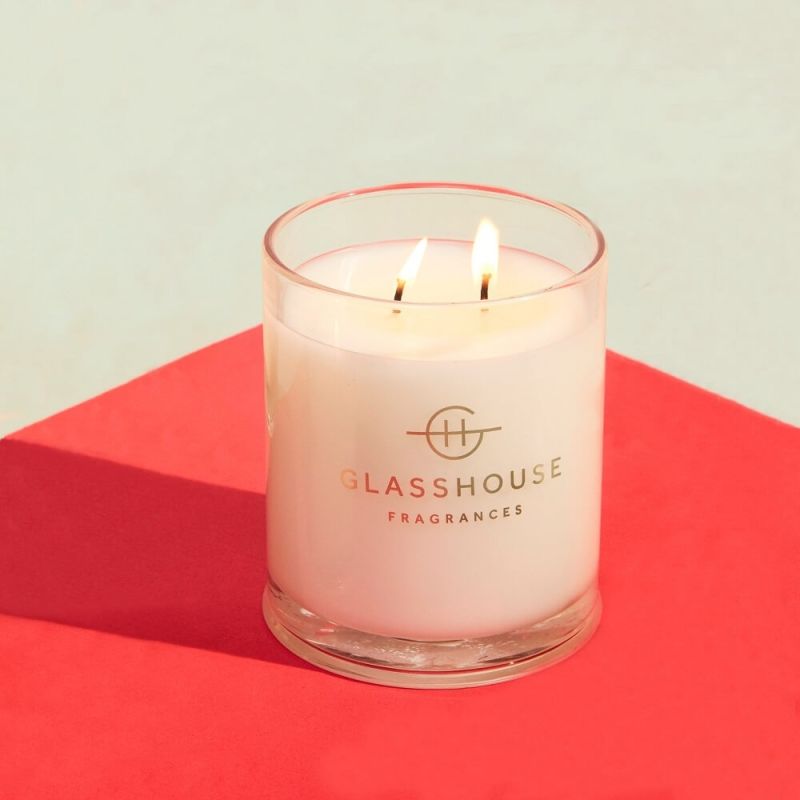 Glasshouse Fragrances-I'll Take Manhattan Triple Scented Soy Candle 380g