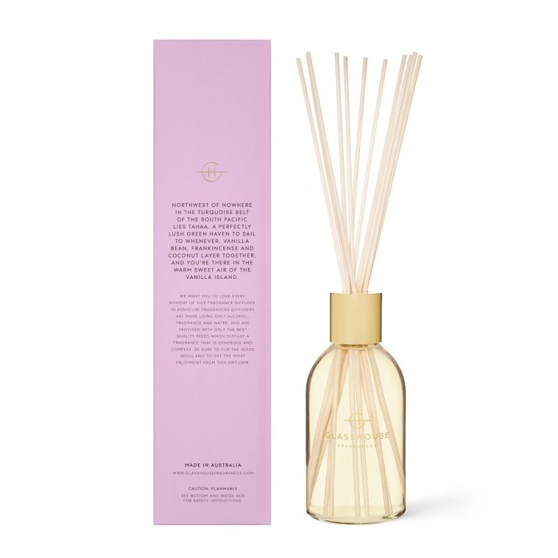 Glasshouse Fragrances-A Tahaa Affair Fragrance Diffuser 250ml