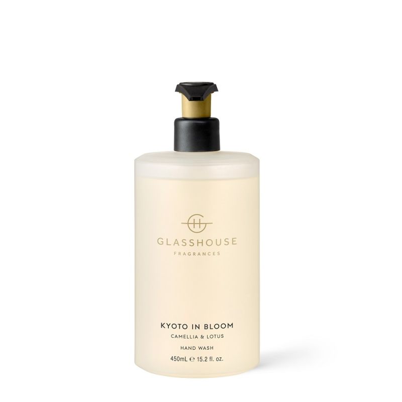 Glasshouse Fragrances-Kyoto In Bloom Hand Wash 450ml