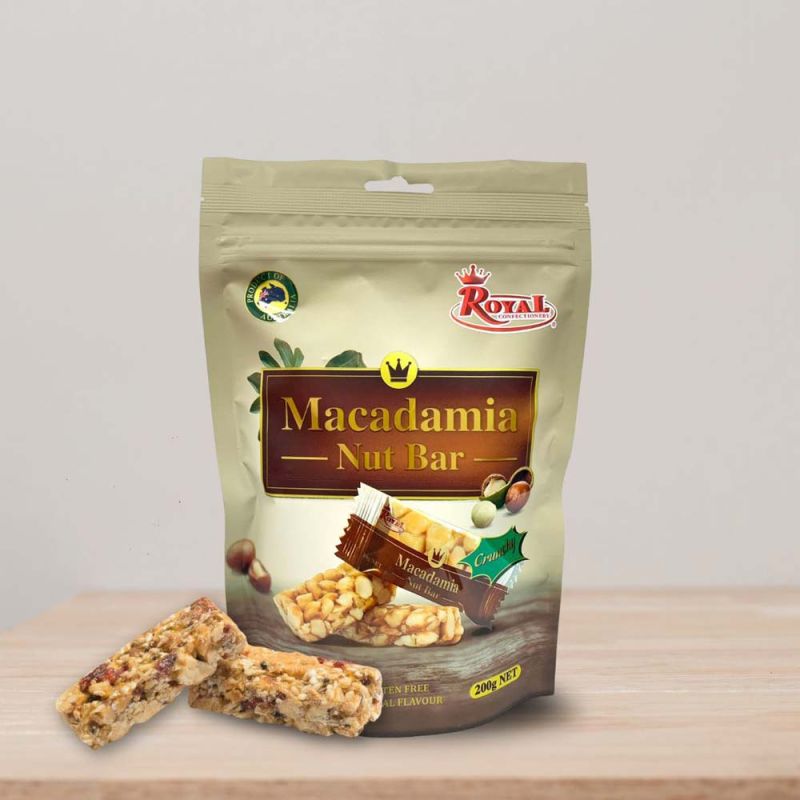 Royal Confectionery-Macadamia Nut Bar 200g