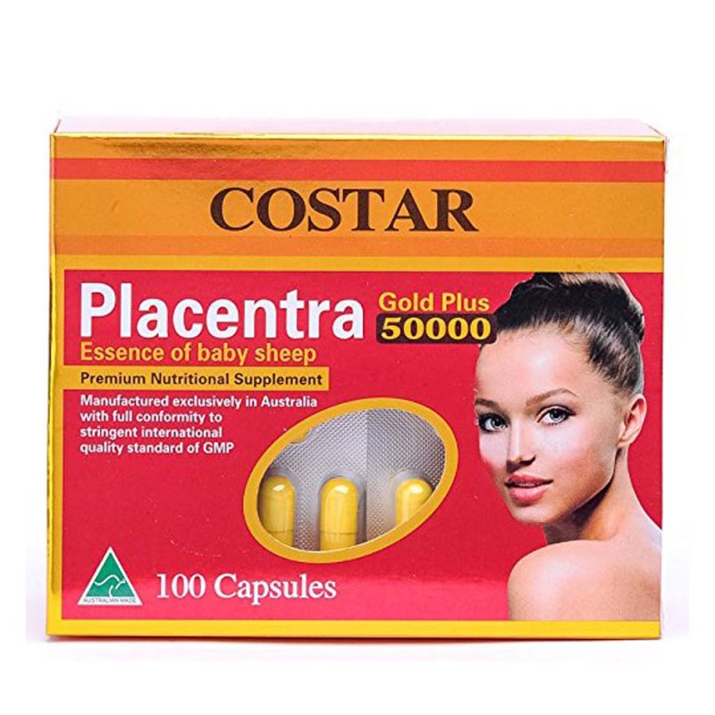 Costar-Sheep Placenta 50000mg 100 Capsules