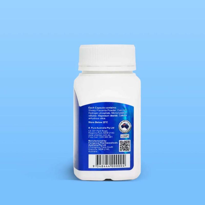 Vitatree-Premium Sheep Placenta 60000mg 2x60 Tablets