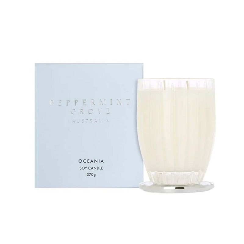 Peppermint Grove-Oceania Soy Candle 370g