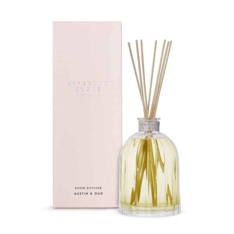 Peppermint Grove-Austin & Oud Large Room Diffuser 350ml