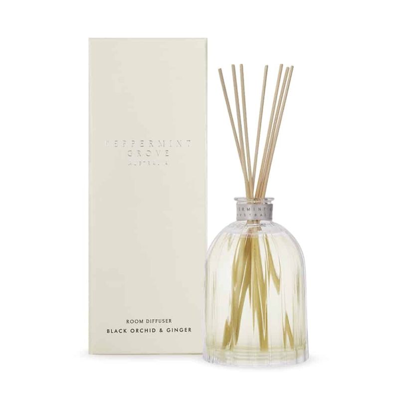 Peppermint Grove-Black Orchid & Ginger Large Room Diffuser 350ml