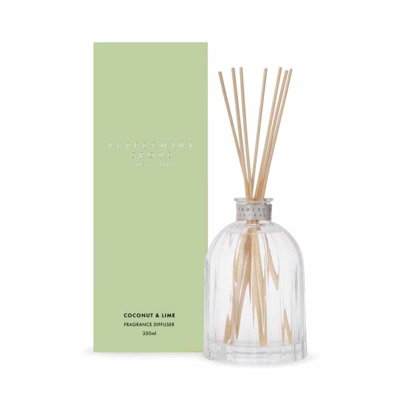 Peppermint Grove-Coconut & Lime Large Room Diffuser 350ml