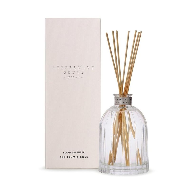Peppermint Grove-Red Plum & Rose Large Room Diffuser 350ml