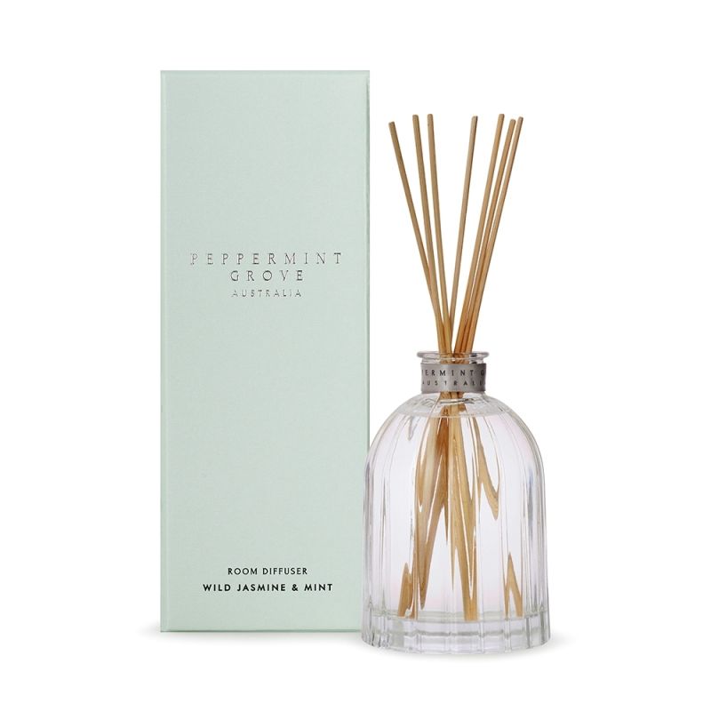 Peppermint Grove-Wild Jasmine & Mint Large Room Diffuser 350ml