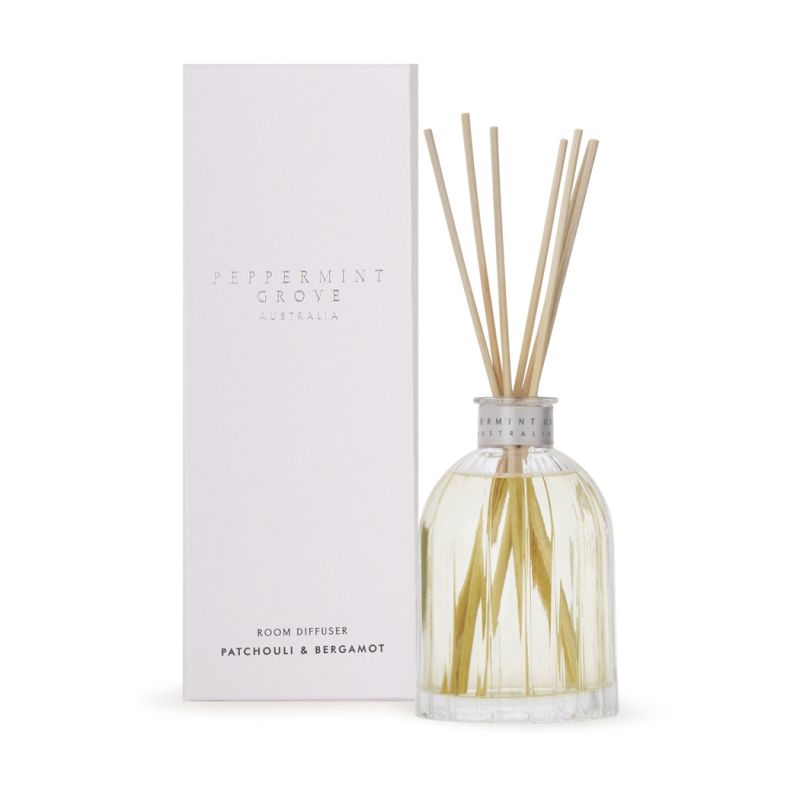 Peppermint Grove-Patchouli & Bergamot Mini Room Diffuser 100ml