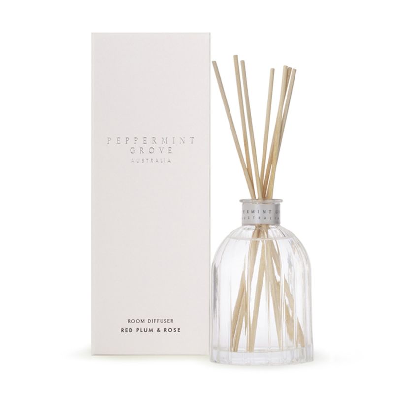 Peppermint Grove-Red Plum & Rose Room Diffuser 100ml