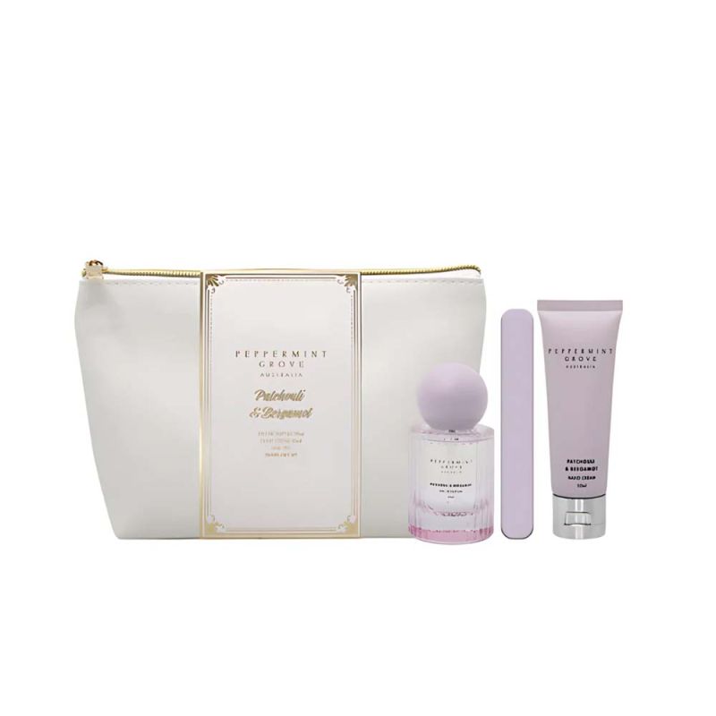 Peppermint Grove-Patchouli & Bergamot Travel Gift Set