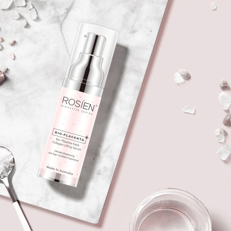 Rosien-Bio Placenta Neck Lifting Serum With Collagen And 3D Hyaluronic Acid 30ml