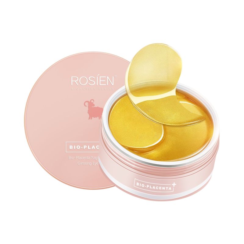 Rosien-Bio Placenta Eye Mask For Night Recovery With Ginseng 60pcs