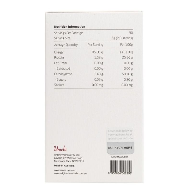 Unichi-Rosa Prima Rose Collagen 60 Gummies
