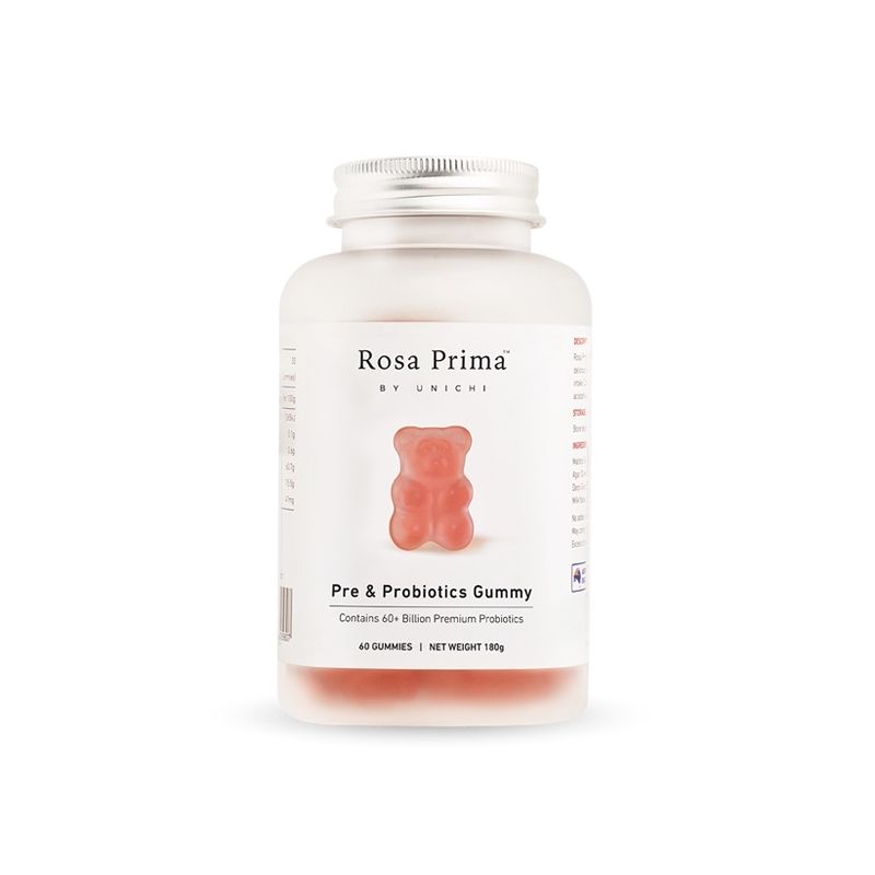 Unichi-Rosa Prima Pre & Probiotics 60 Gummies