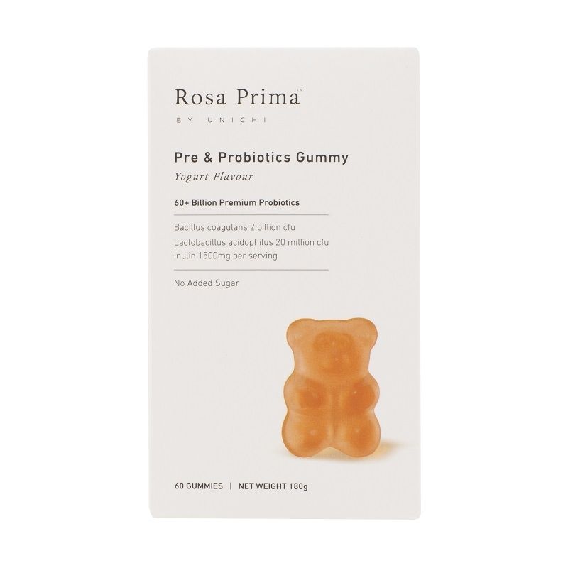 Unichi-Rosa Prima Pre & Probiotics 60 Gummies