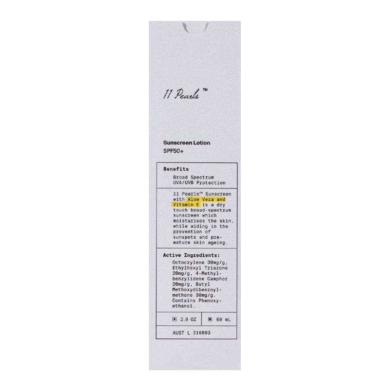 Unichi-11 Pearls Sunscreen Lotion SPF50+ 60ml