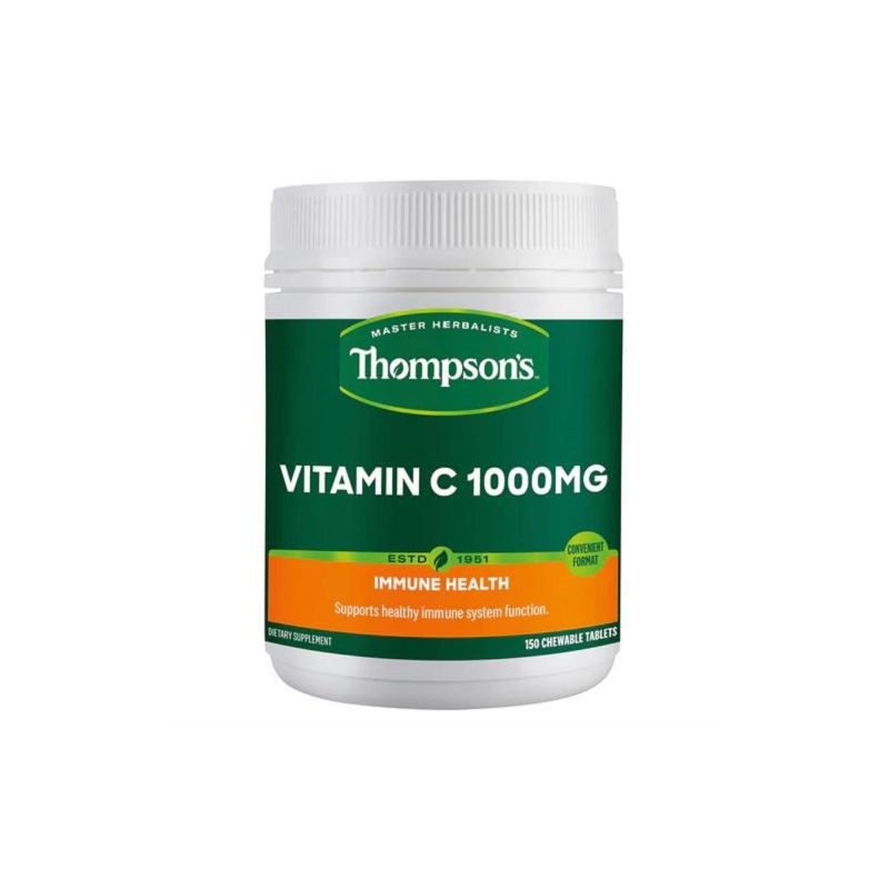 Thompson's-Vitamin C Chewables 1000mg 150 Chewable Tablets