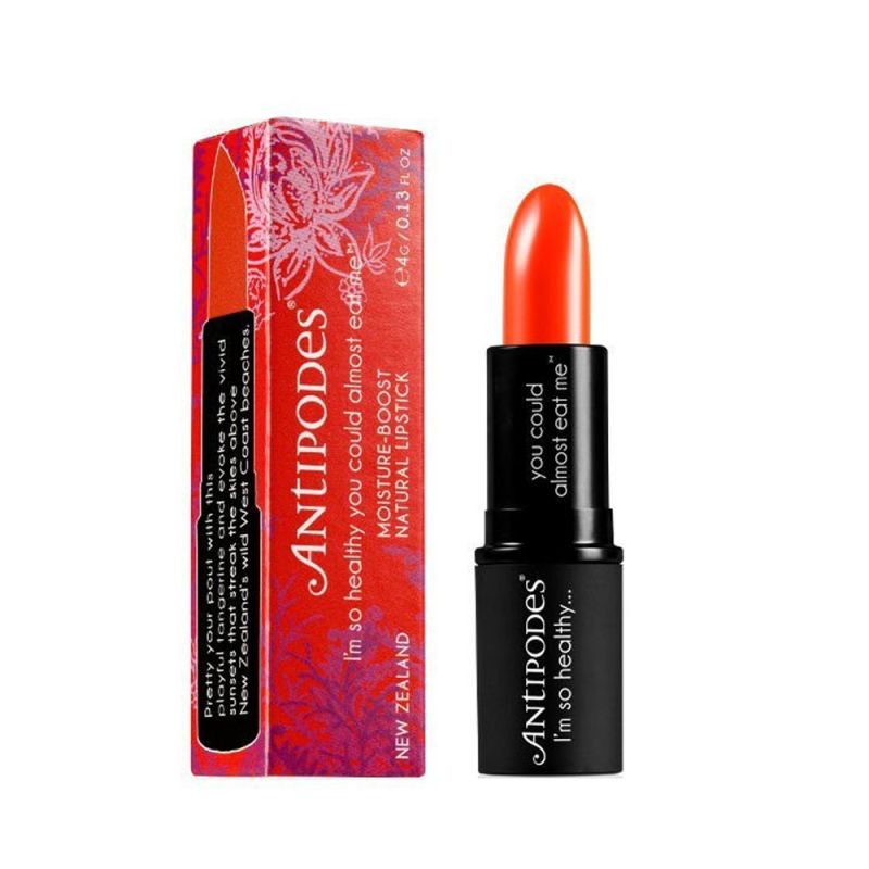 Antipodes-Moisture Boosting Piha Beach Tangerine(#5) Lipstick 4g