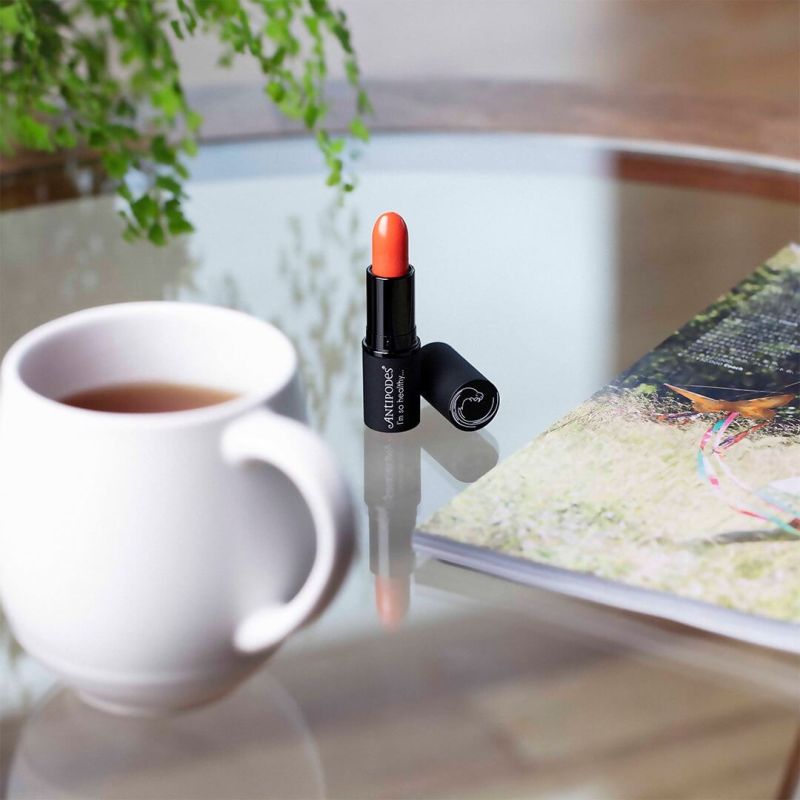 Antipodes-Moisture Boosting Piha Beach Tangerine(#5) Lipstick 4g