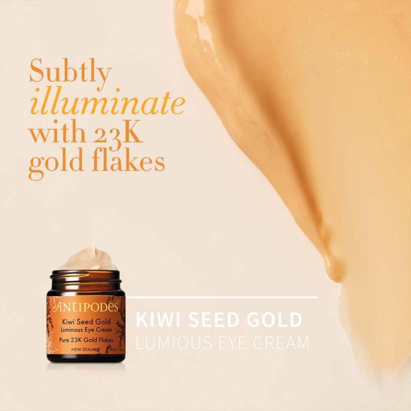 Antipodes-Kiwi Seed Gold Luminous Eye Cream 30ml
