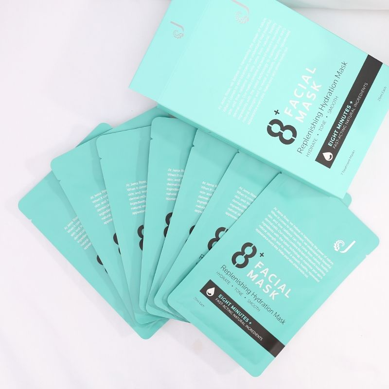 Jema Rose-8+ Minute Replenishing Hydration Mask 7x25ml