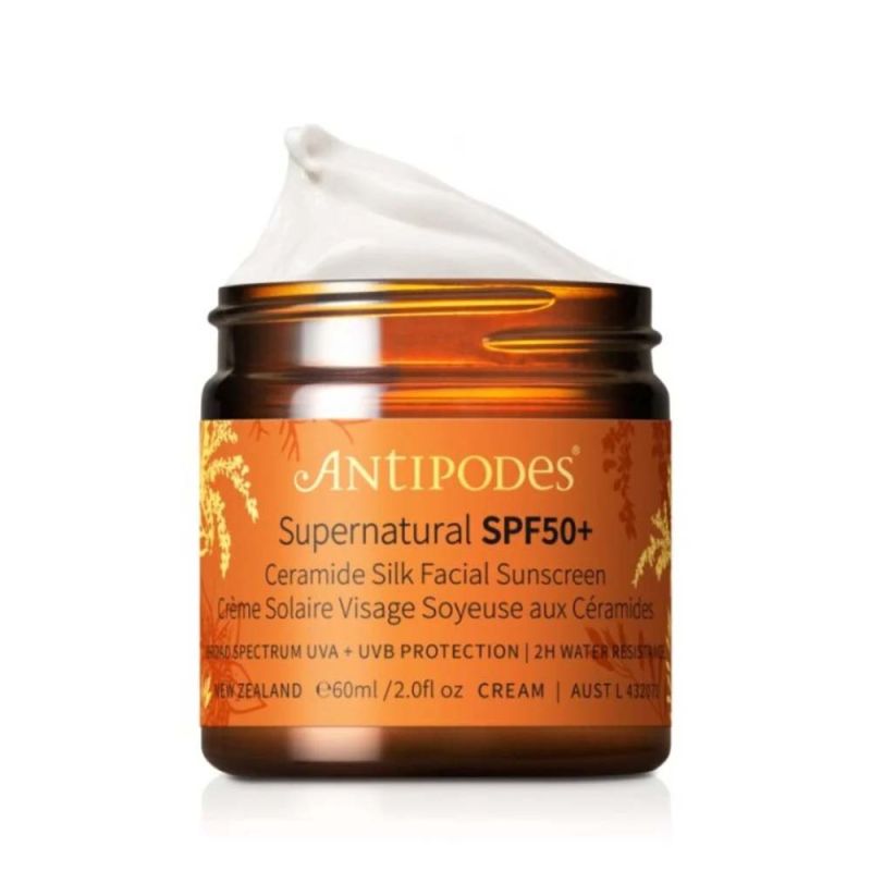 Antipodes-Supernatural SPF50 Ceramide Silk Facial Sunscreen 60ml