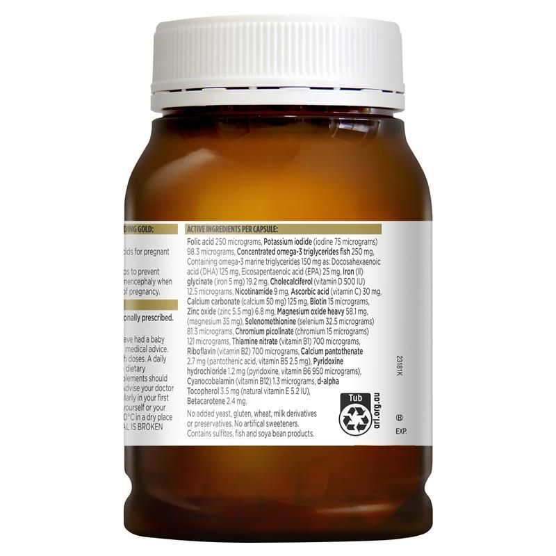Blackmores Pregnancy & Breast-feeding Gold 180 Capsules