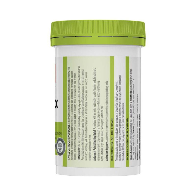 Swisse Ultiboost Liver Detox 120 Tablets