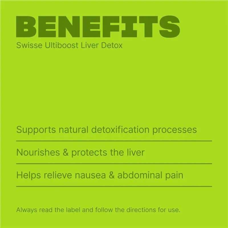 Swisse Ultiboost Liver Detox 120 Tablets