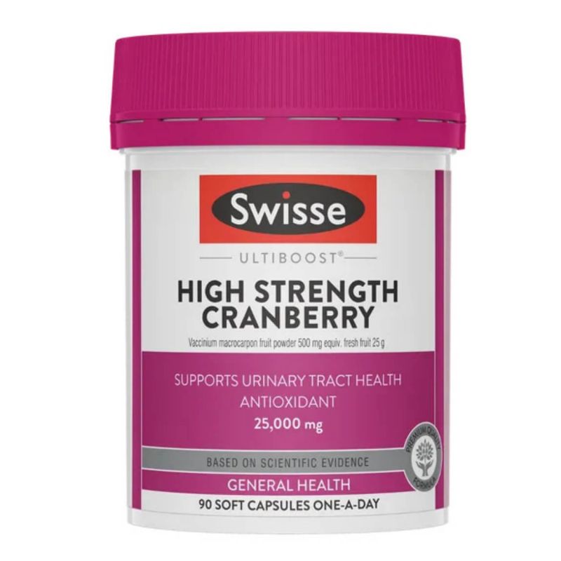 Swisse Ultiboost High Strength Cranberry 90 Capsules
