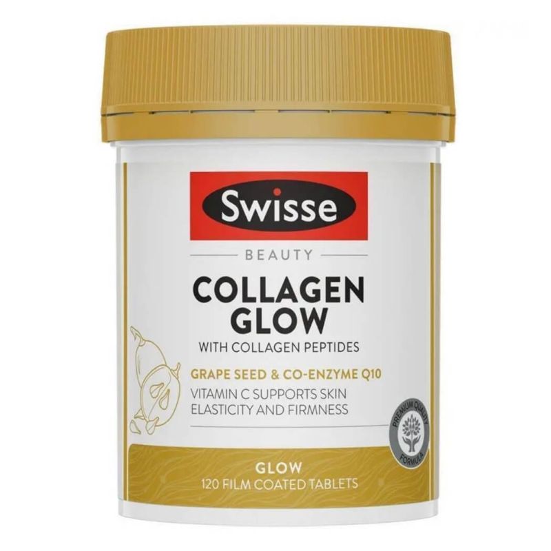 Swisse Beauty Collagen Glow With Collagen Peptides 120 Tablets