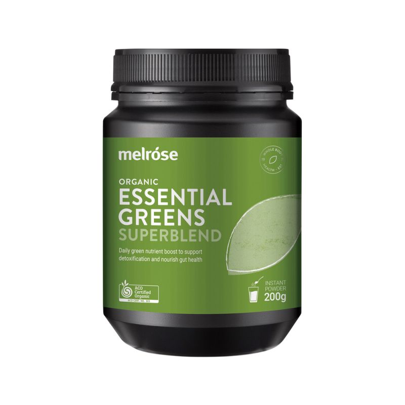Melrose Health Organic Essential Greens Powder 200g
