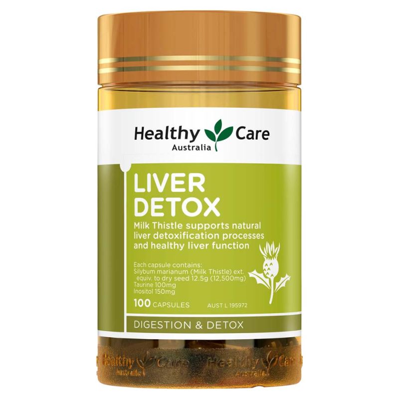 Healthy Care Milk Thistle 100 Tablets