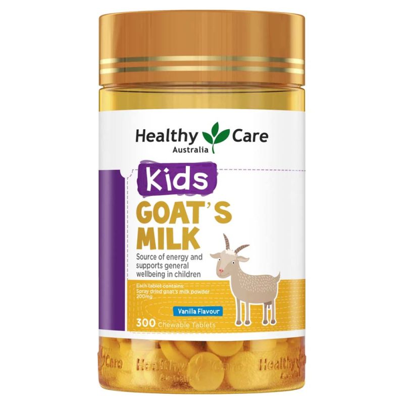 Healthy Care Goat Milk Tablets Vanilla 300 Tablets