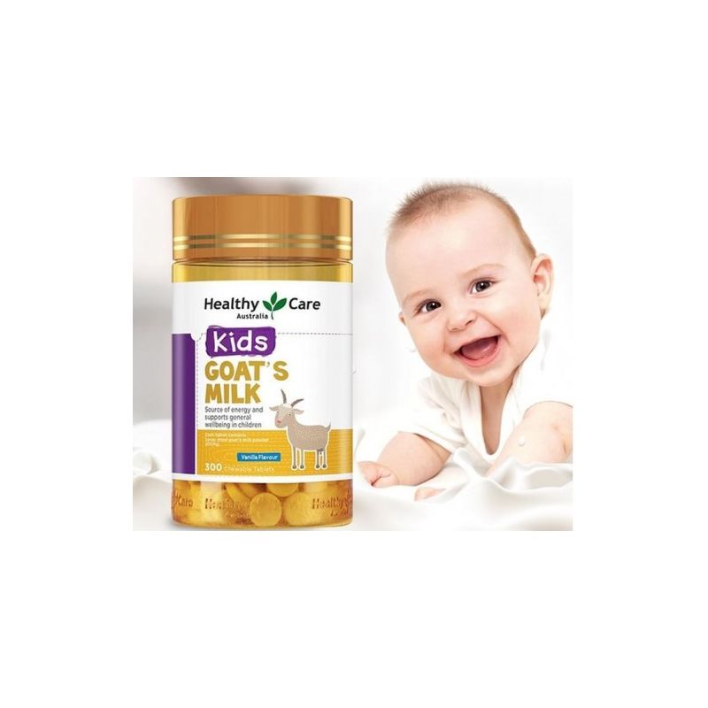Healthy Care Goat Milk Tablets Vanilla 300 Tablets