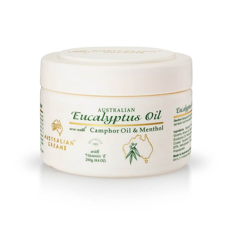 G&M-Australian Eucalyptus Oil Cream With Vitamin E 250g