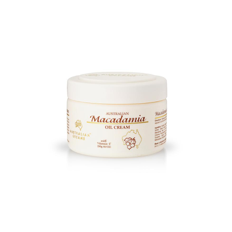 G&M-Australian Macadamia Oil Soothing Moisturising Cream With Vitamin E 250g