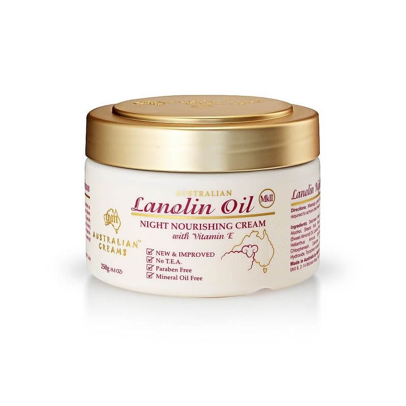 G&M-Australian Lanolin Oil Night Nourishing Cream With Vitamin E MKII 250g