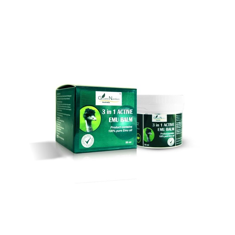 Goodlife Nutrition-3 In 1 Active Emu Balm