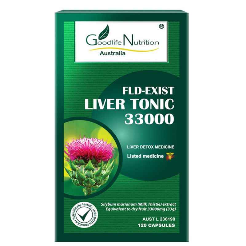 Goodlife Nutrition-FLD - Exist Liver Tonic 33000 120 Capsules